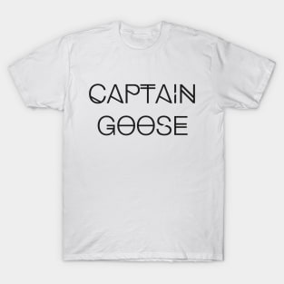 Captain Goose (Black) T-Shirt